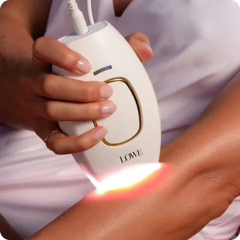 LoweSkin epilator, compact and portable